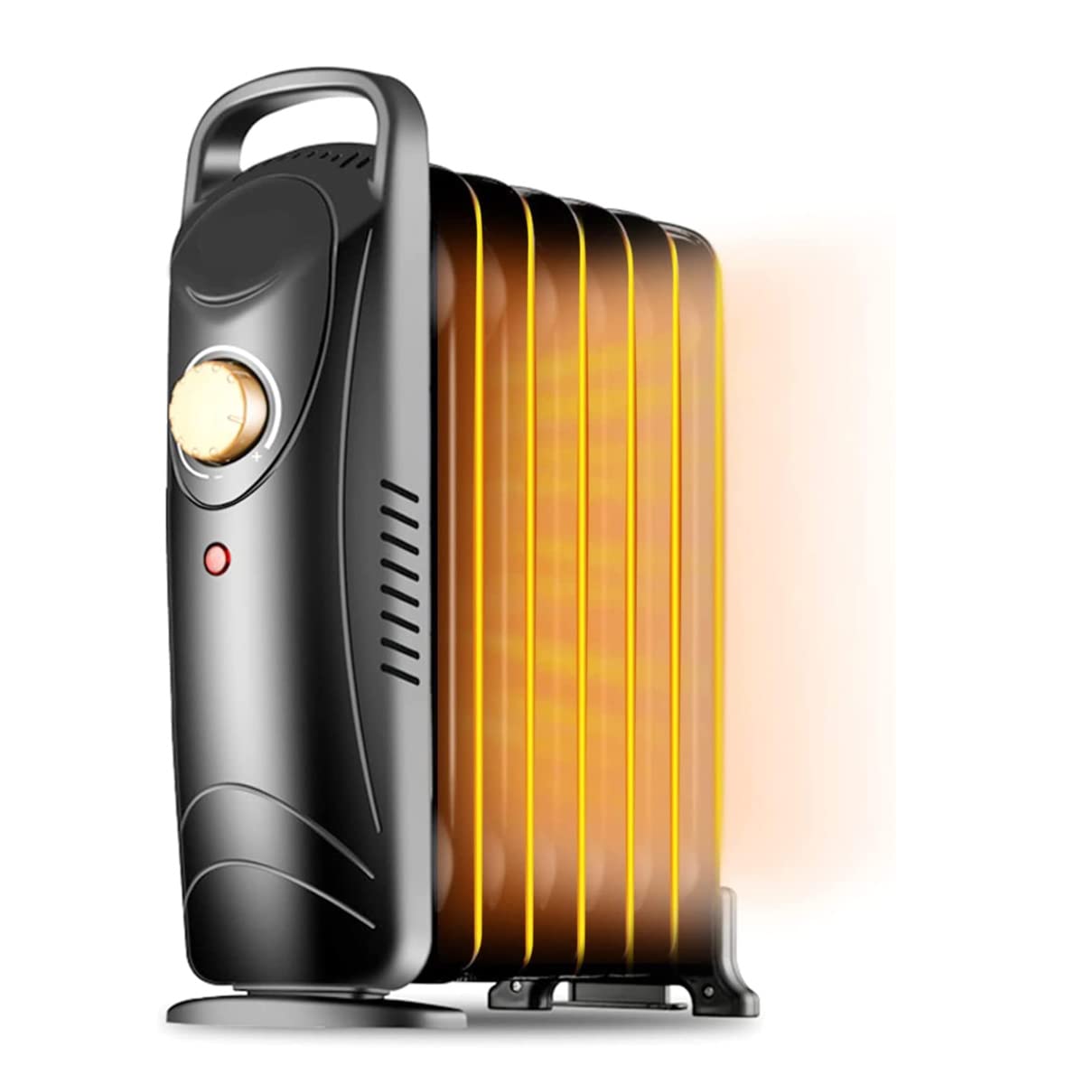 Amazon.co.jp : オイル入り電気ヒーター、自立式エネルギー効率の良い7